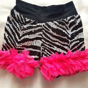 Cute Toddler Sequin Shorts